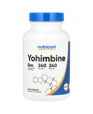 Yohimbine HCl – 5mg (60 caps)