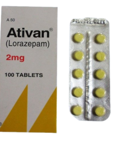 Ativan 2mg (100 pills)