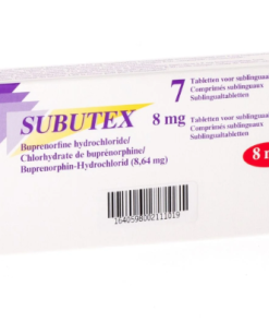 Subutex 8mg (50 tablets)