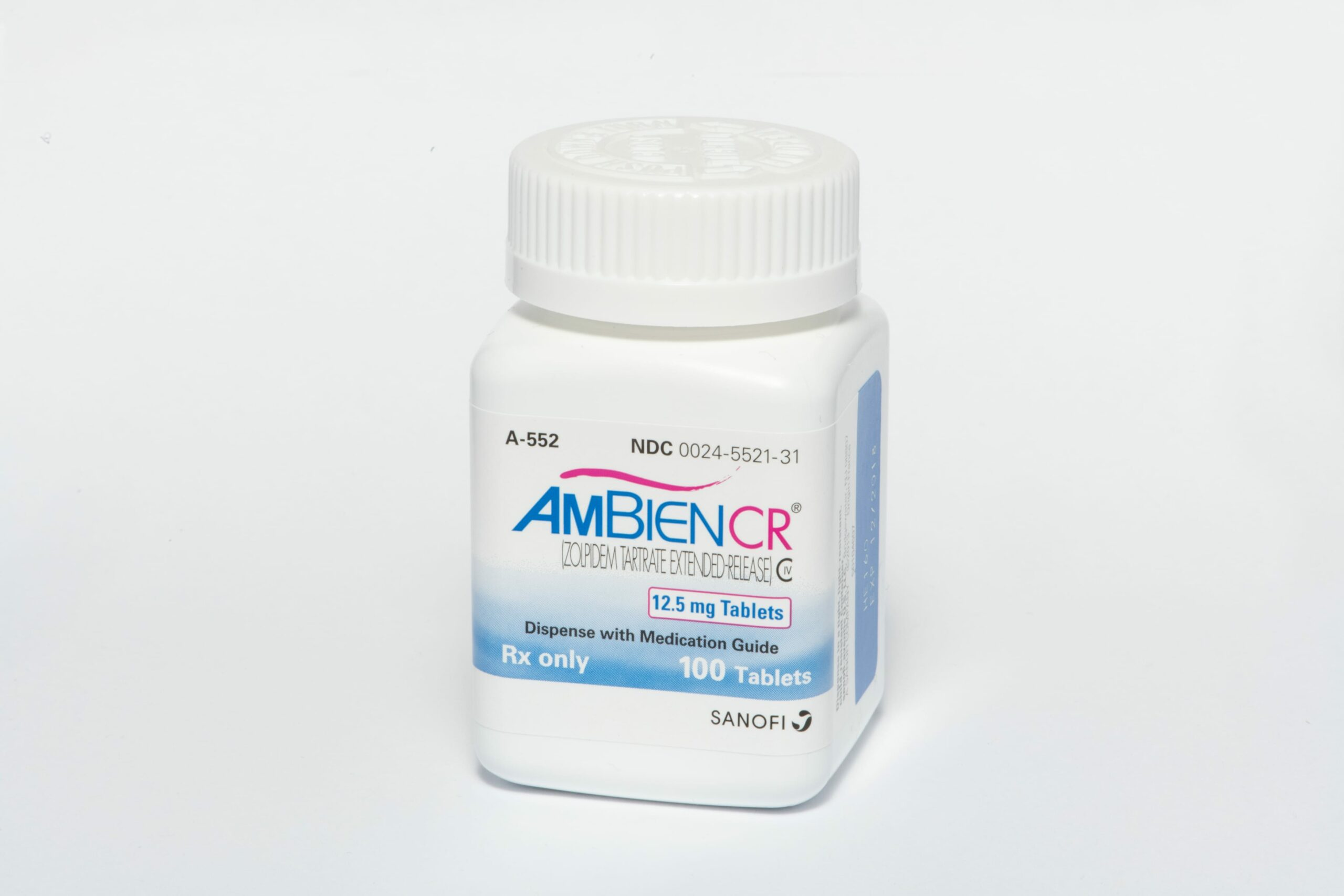 Ambien (30 tablets, 12.5 mg)