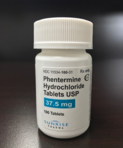 Phentermine Hydrochloride Tablets (37.5 mg) 1,000 tablets